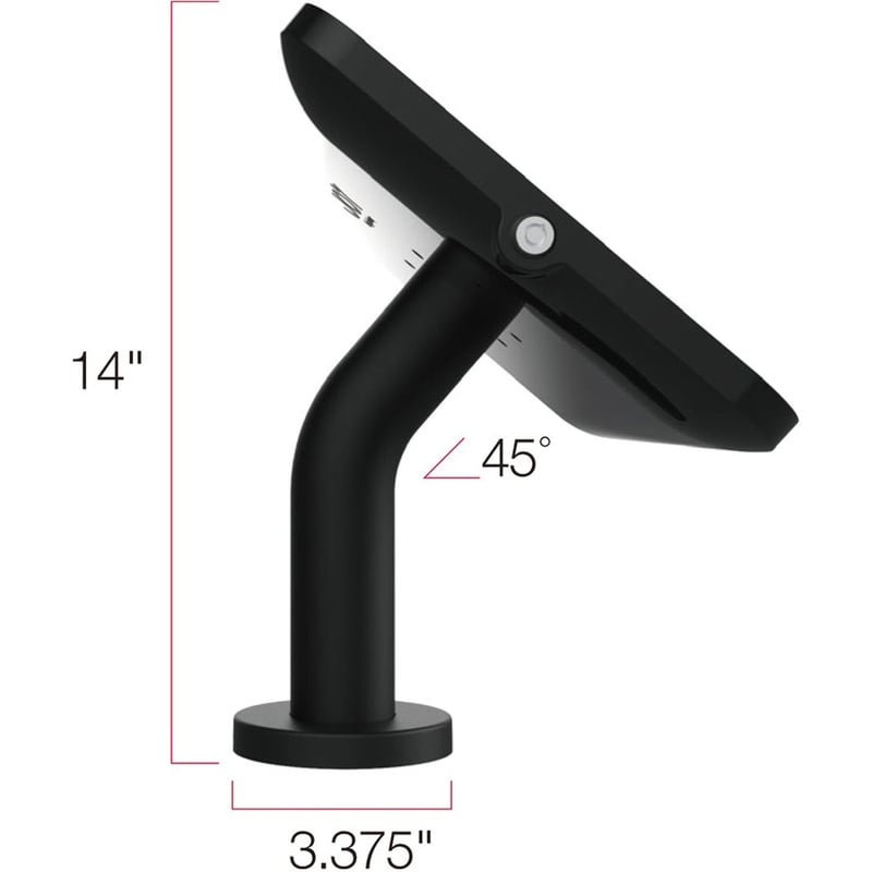 The Joy Factory Elevate II Counter/Wall Mount for Tablet - Black - Thumbnail 5