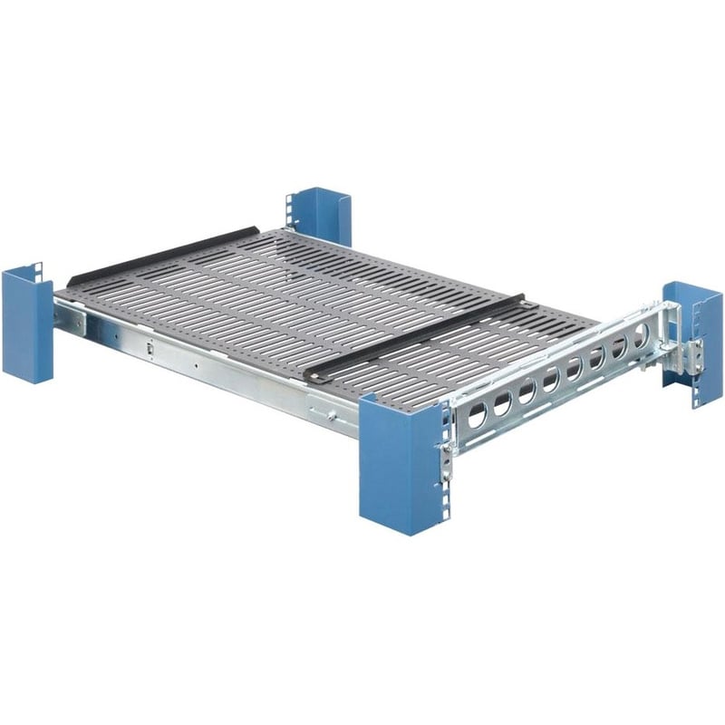 Rack Solutions 1U 115 Sliding Equipment Shelf 22in (D) with Cable Management Arm - Thumbnail 2