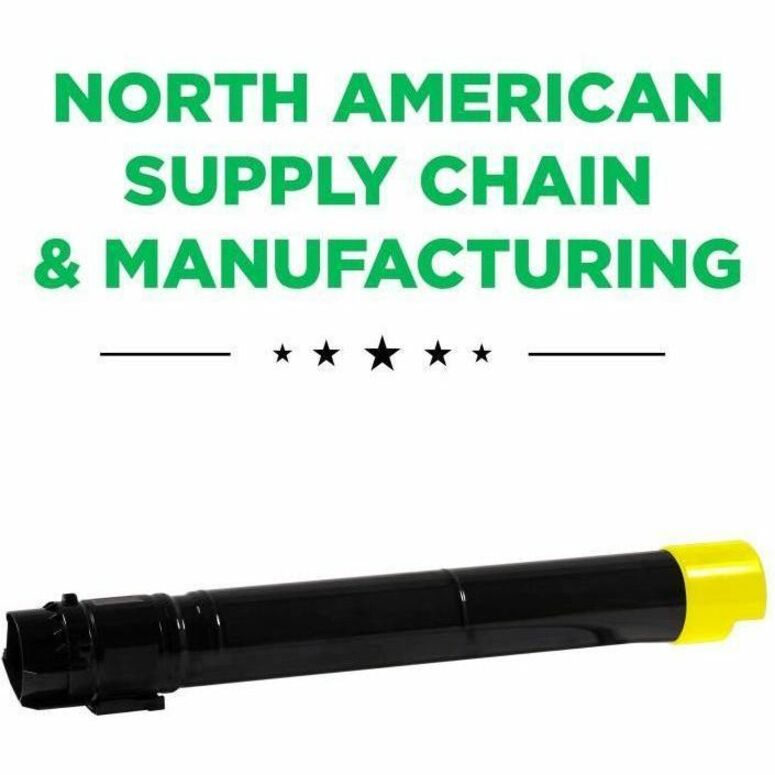 Clover Imaging Remanufactured Yellow Toner Cartridge for Xerox 006R01700 - Thumbnail 2
