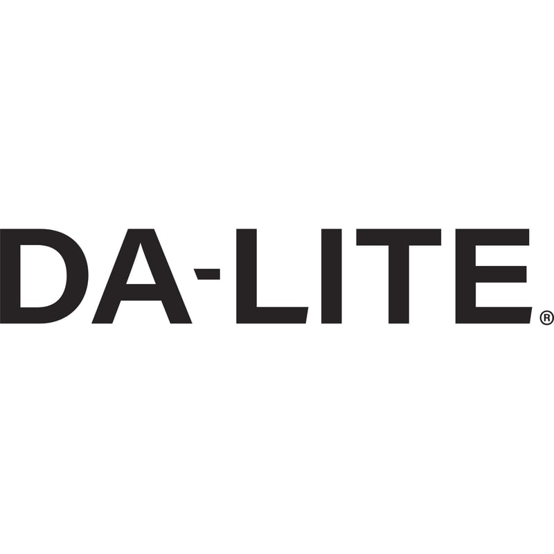 Da-Lite Large Dual Masking Electrol Electric Projection Screen - TAA Compliant