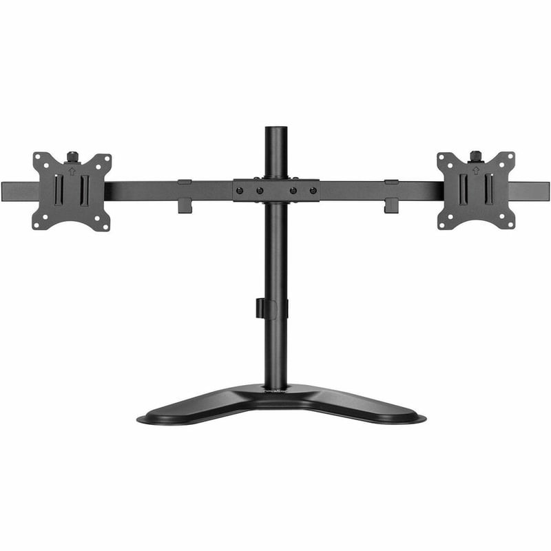 Rocstor ErgoReach Mounting Pole for Flat Panel Display - Black - Landscape/Portrait