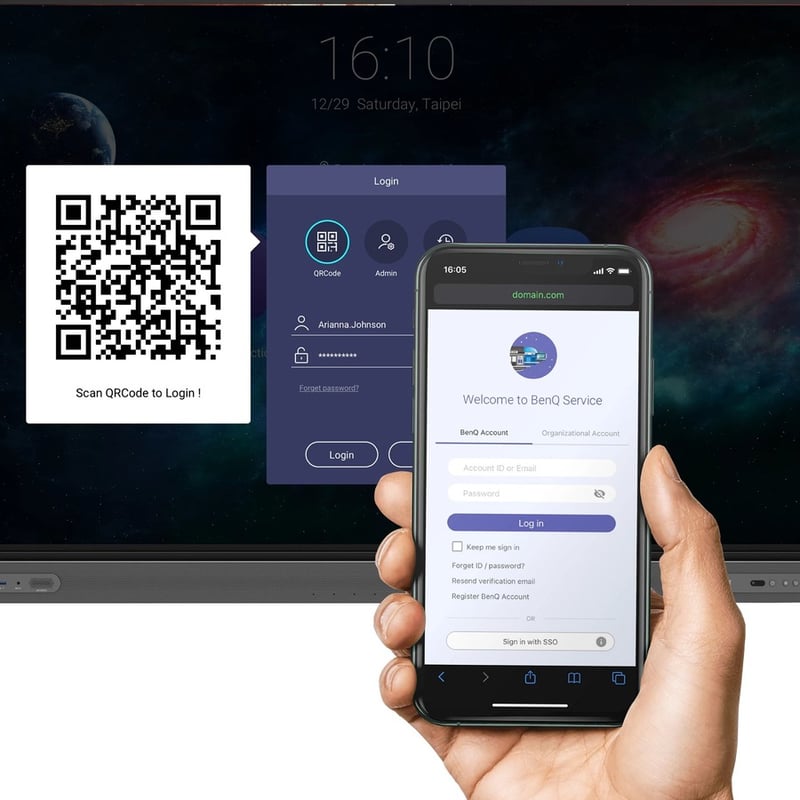 BenQ Board Pro RP8603 Collaboration Display