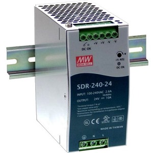 B+B SmartWorx MeanWell SDR-240-24 240W Power Supply - Thumbnail 1