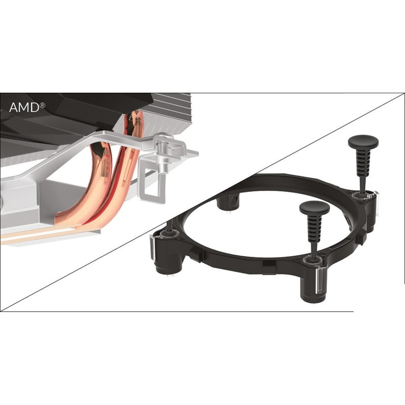 Arctic Cooling Compact Multi-Compatible CPU Cooler - Thumbnail 3