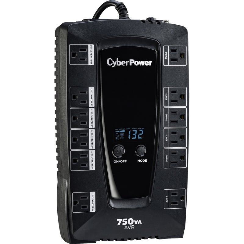 CyberPower AVRG750LCD Intelligent LCD UPS Systems - Thumbnail 4