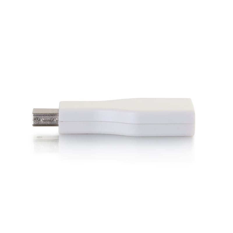 C2G Mini DisplayPort to DisplayPort Adapter - Mini DP to DP - M/F White - Thumbnail 3