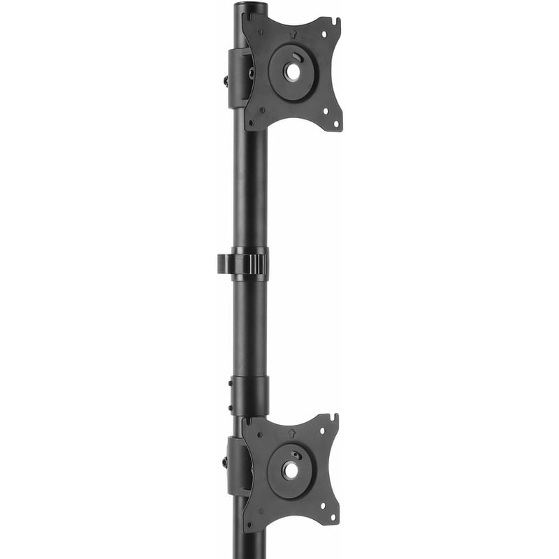 StarTech.com Desk Mount Dual Monitor Mount, Vertical, Steel Dual Monitor Arm, For VESA Mount Monitors up to 27" (22lb/10kg), Adjustable - Thumbnail 5