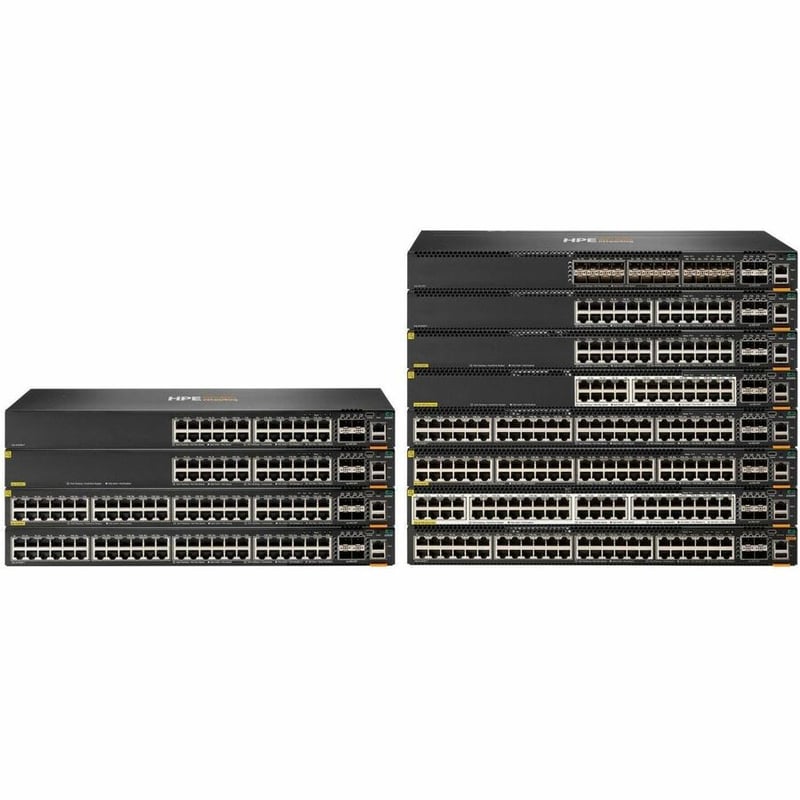 HPE ARUBA 6300M 48-PORT HPE SMART RATE 1/2.5/5GBE CLASS 6 POE+ - Thumbnail 3