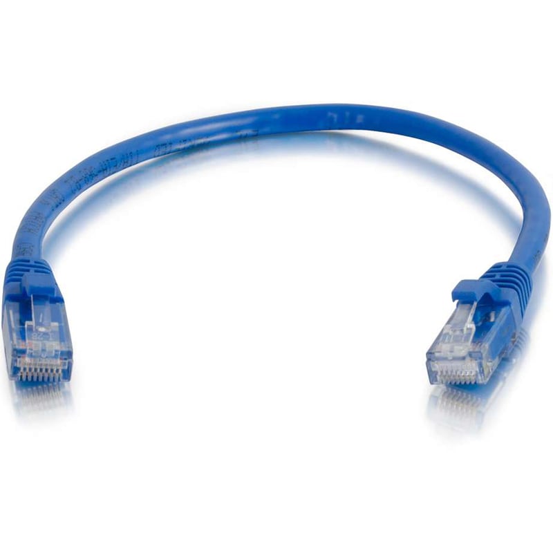 C2G 7ft Cat6 Snagless Unshielded (UTP) Network Patch Cable (25pk) - Blue - Thumbnail 3