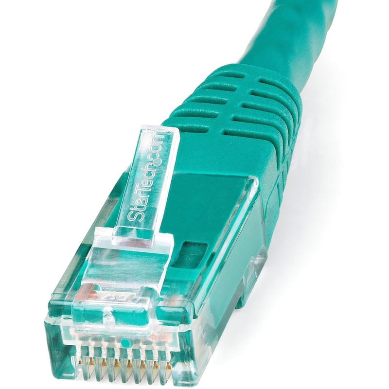 StarTech.com 6ft CAT6 Ethernet Cable - Green Molded Gigabit - 100W PoE UTP 650MHz - Category 6 Patch Cord UL Certified Wiring/TIA - Thumbnail 2