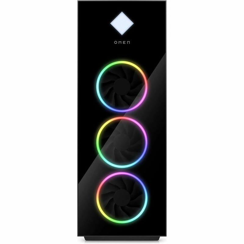 OMEN GT22-1000i GT22-1080 Gaming Desktop Computer - Intel Core i7 13th Gen i7-13700KF - 32 GB - 1 TB SSD - Tower - Black, Dark Chrome - Thumbnail 2