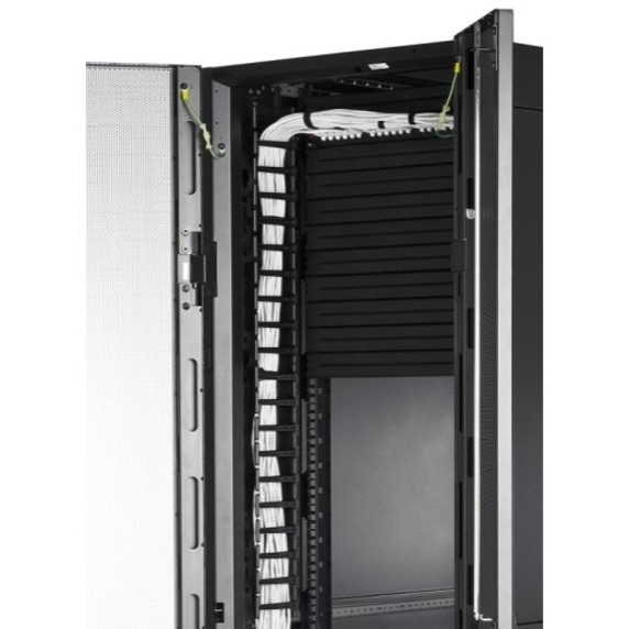 APC by Schneider Electric Vertical Cable Manager for NetShelter SX 600mm Wide 45U (Qty 2) - Thumbnail 3