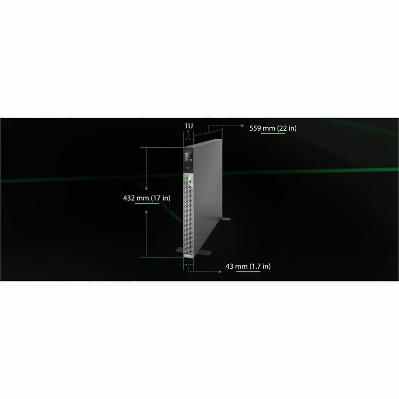 APC by Schneider Electric Smart-UPS Ultra 3000VA Tower/Rack Convertible UPS - Thumbnail 2
