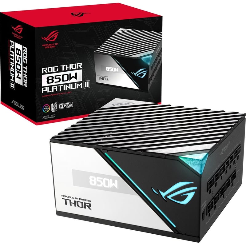 Asus ROG Thor Platinum 850W Power Supply - Thumbnail 2