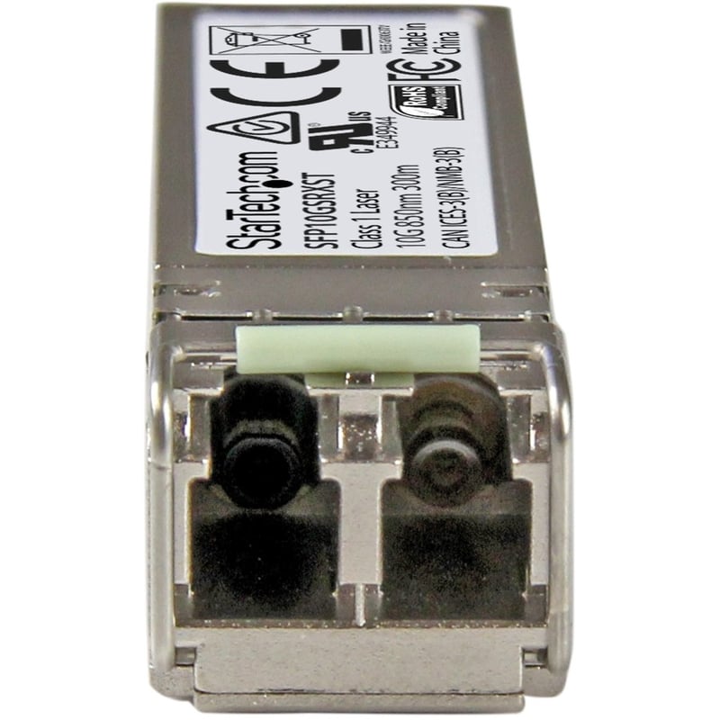 StarTech.com Cisco SFP-10G-SR-X Comp. SFP+ Module - 10GBASE-SR - 10GE Gigabit Ethernet SFP+ 10GbE Multimode Fiber MMF Optic Transceiver - Thumbnail 2