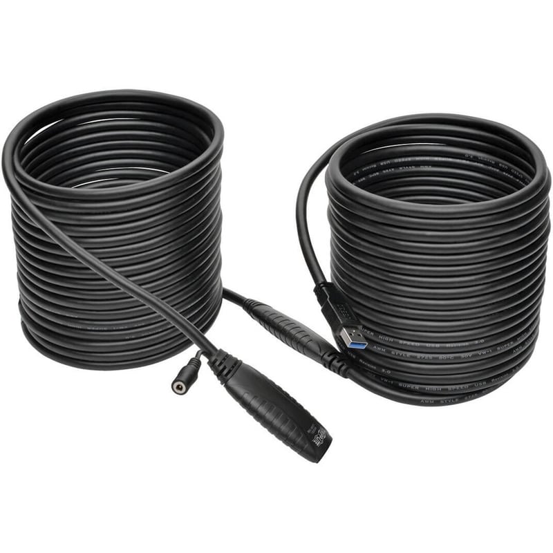 Tripp Lite by Eaton USB 3.0 SuperSpeed Active Extension Repeater Cable (USB-A M/F) 15M (49.21 ft.) - Thumbnail 3