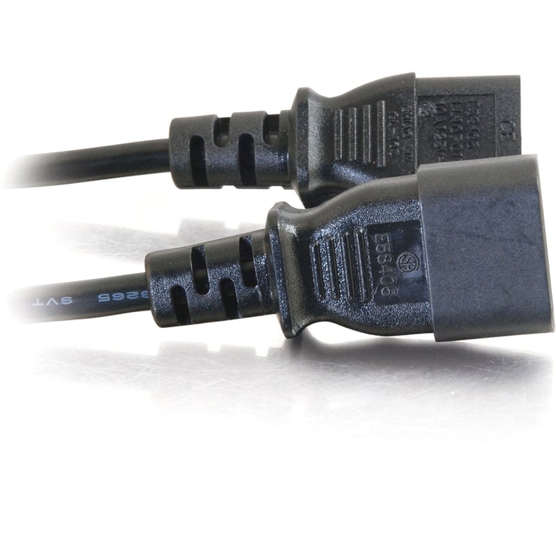 POWER CORD - POWER IEC 320 EN 60320 C13 - FEMALE LEFT GENDER - POWER IEC 320 EN - Thumbnail 3