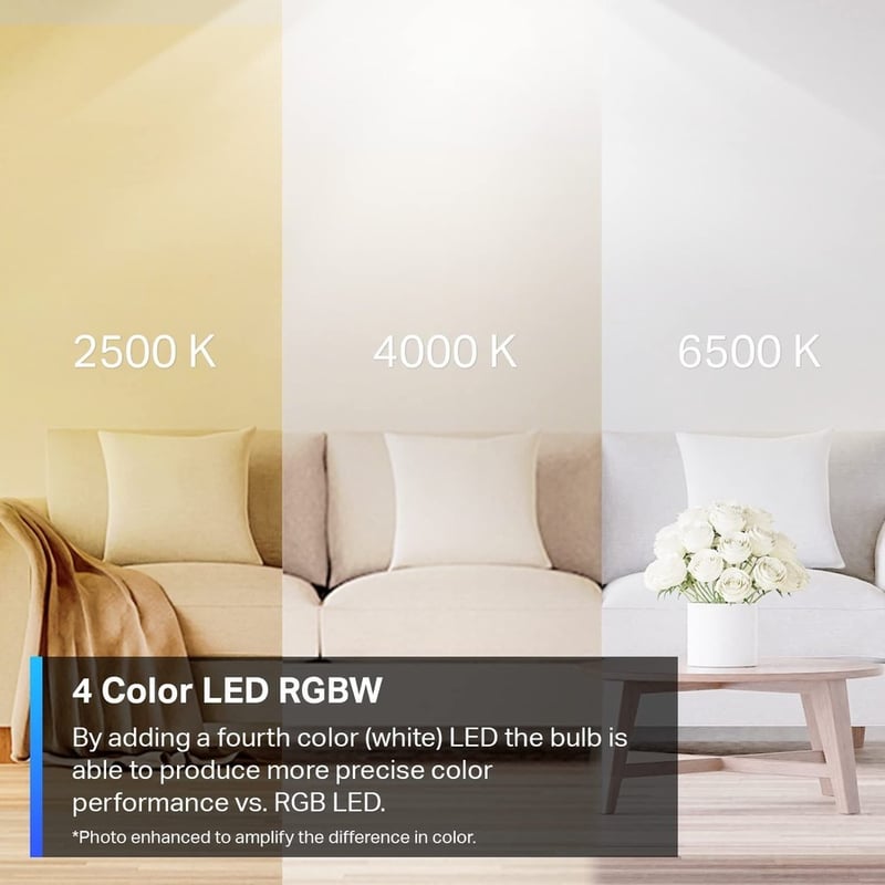 Tapo Smart Wi-Fi Light Bulb, Multicolor - Thumbnail 3