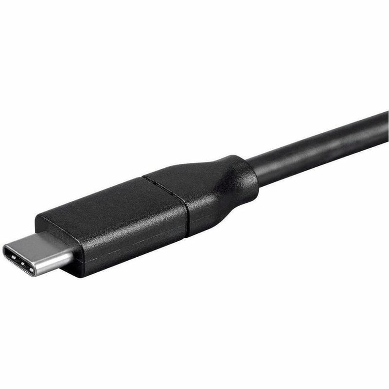 MONOPRICE ESSENTIALS USB TYPE C TO USB-A 2.0 CABLE - 480MBPS_ 3A_ 26AWG_ BLACK_ - Thumbnail 4