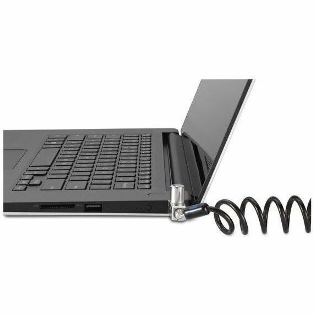 Kensington Slim N17 2.0 Portable Keyed Laptop Lock for Wedge-Shaped Slots - Custom Keyed - Thumbnail 3