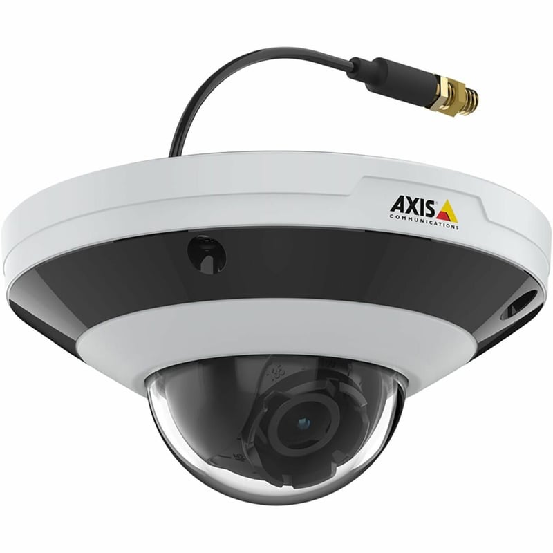 AXIS F4105-LRE Indoor/Outdoor Full HD Surveillance Camera - Color - 8 Pack - Dome - White - Thumbnail 1