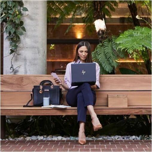 HP Elite Dragonfly Chromebook Enterprise 13.5" Convertible 2 in 1 Chromebook - WUXGA+ - 1920 x 1280 - Intel Core i7 12th Gen i7-1265U Deca-core (10 Core) 1.80 GHz - Intel Evo Platform - 16 GB Total RAM - 16 GB On-board Memory - 256 GB SSD - Thumbnail 3