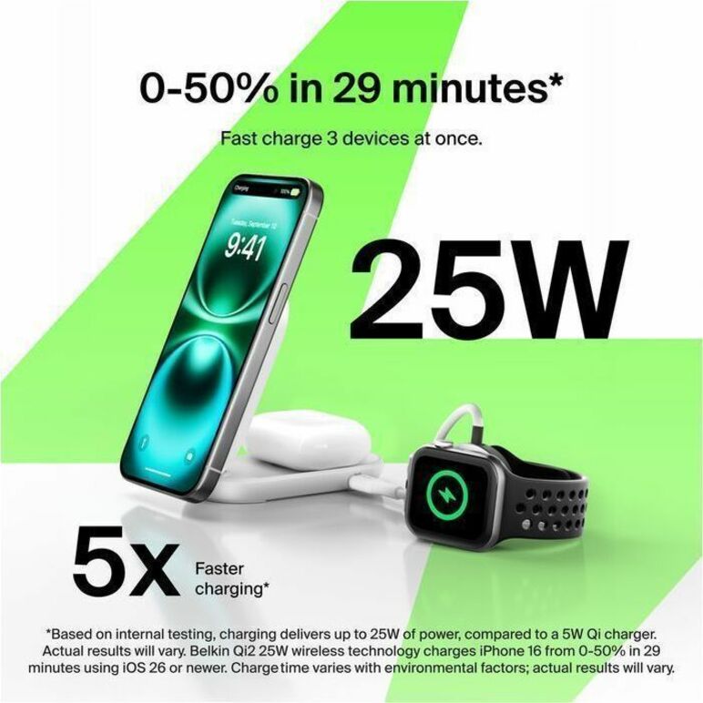 2/1 QI 25 MID-RANGE COMPACT STAND WHITE W/ PSU (ROUND) - Thumbnail 2