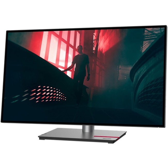 Lenovo ThinkVision P27h-30 27" Class WQHD LCD Monitor - 16:9 - Raven Black - Thumbnail 1