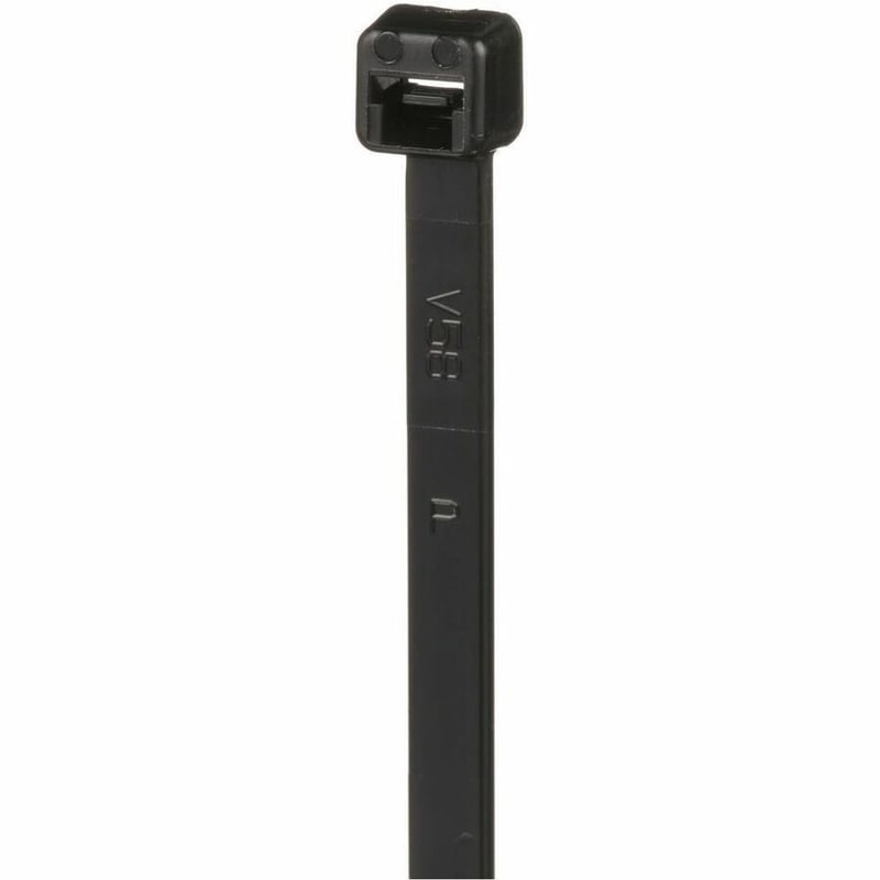 CABLE TIE BLACKUV NYLON 6121 - Thumbnail 3