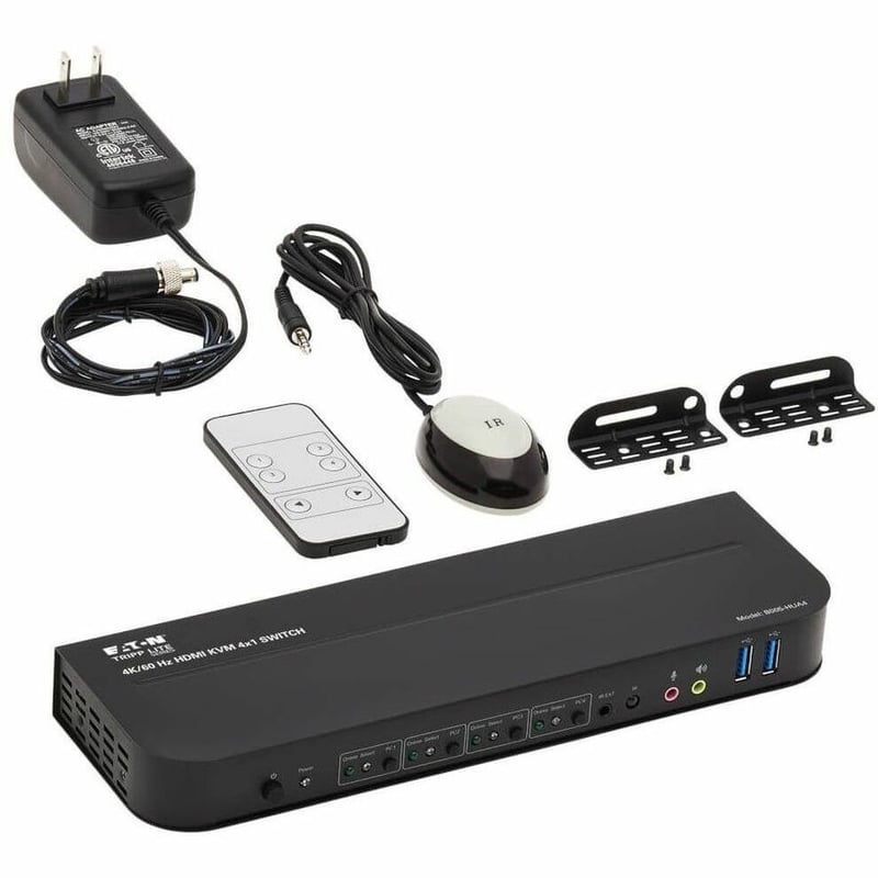 Tripp Lite by Eaton 4-Port HDMI/USB KVM Switch - 4K 60 Hz HDR HDCP 2.2 IR USB Sharing - Thumbnail 2