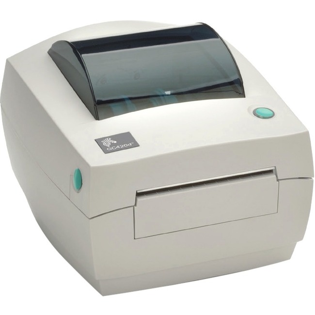 Zebra GC420D Desktop Direct Thermal Printer - Monochrome - Label/Receipt Print - USB - Serial - Parallel - Thumbnail 1