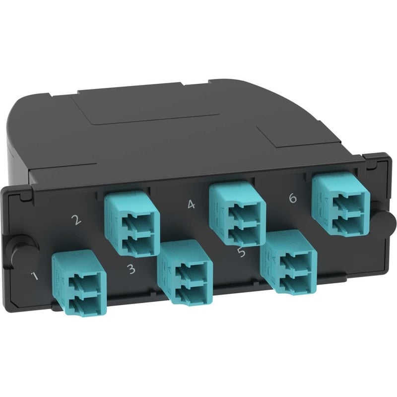 Panduit OptiCom MPO-LC Fiber Cassette OM4, 12 Fiber, Universal - Thumbnail 4