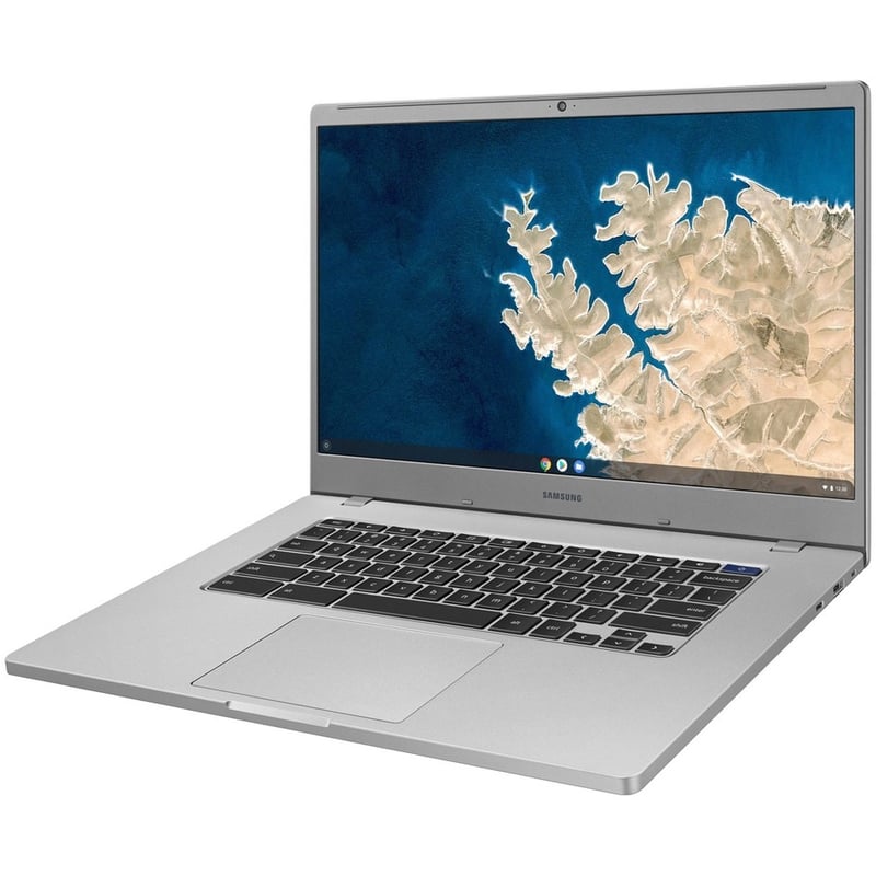Samsung Chromebook 4+ XE350XBA 15.6" Chromebook - Full HD - 1920 x 1080 - Intel Celeron N4000 1.10 GHz - 4 GB Total RAM - 128 GB Flash Memory - Platinum Titan - Thumbnail 3