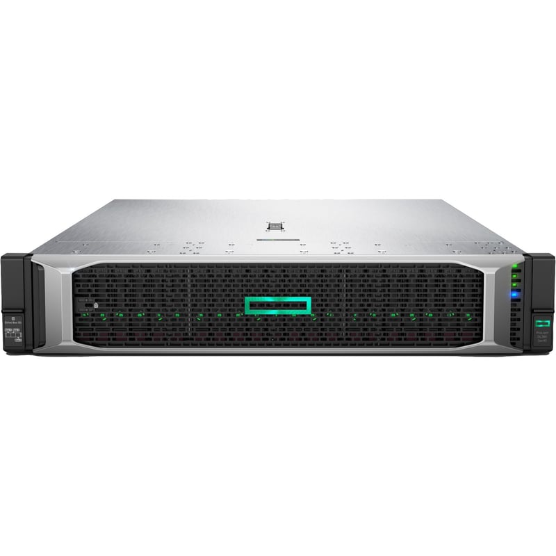 HP DL380 G10 2U SILVER 4210 32GB RAM 12GB/S SAS 1X500 W - Thumbnail 1
