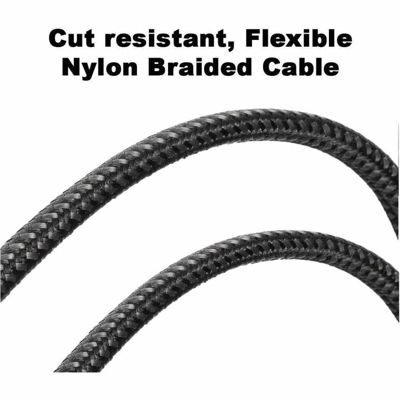 4XEM Nylon Braided USB-C to C 40 Gigabit 80CM/0.80M Cable - Thumbnail 4