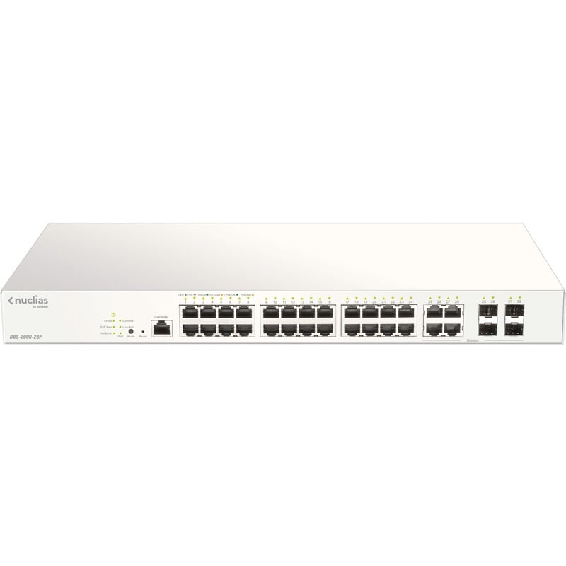 D-Link 28-Port Nuclias Cloud-Managed Switch - Thumbnail 1