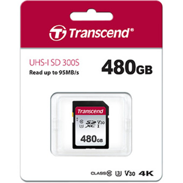 Transcend 480 GB Class 10/UHS-I (U3) SDXC - Thumbnail 2