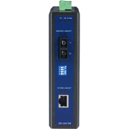B+B SmartWorx 10/100T (X) to Multi-Mode SC Type Fiber Optic Industrial Media Converter - Thumbnail 3