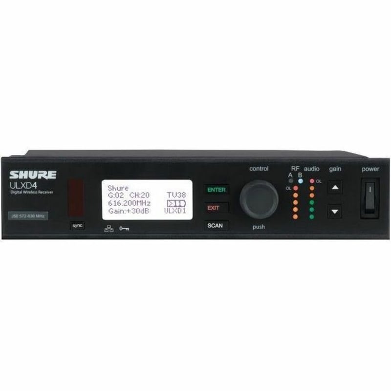 Shure ULXD4-GV Digital Wireless Receiver - Thumbnail 2