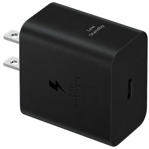 45W TA 5A USB-C CABLE BLACK - Thumbnail 1