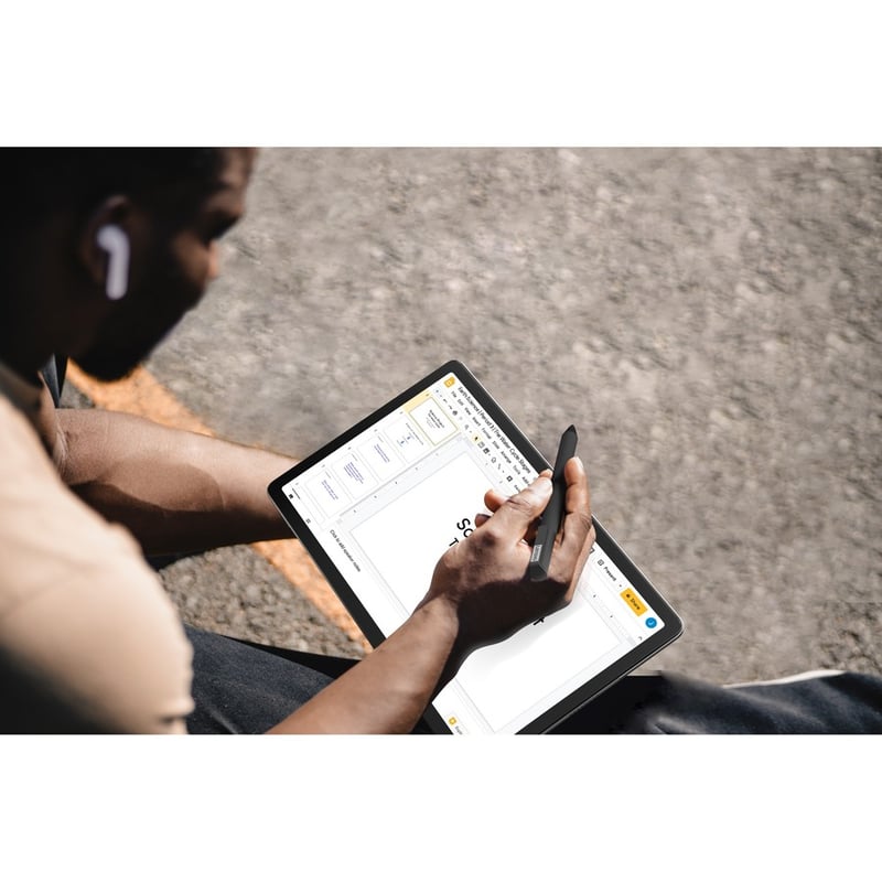 Lenovo IdeaPad Duet 3 Chrome 11Q727 82T6002SUB 10.9" Touchscreen Detachable 2 in 1 Chromebook - 2K - 60 Hz - Qualcomm Snapdragon 7c Gen 2 - 4 GB - 64 GB Flash Memory - Storm Gray - Thumbnail 5