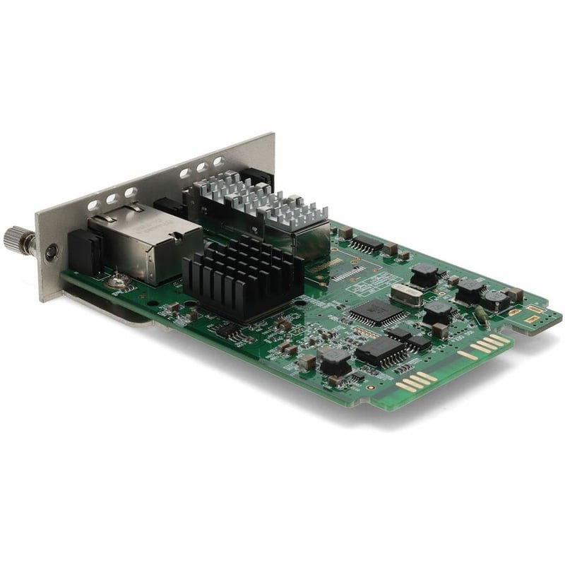 AddOn 10GBase-T RJ-45 & SFP+ Slot Media Converter Card for our rack or Standalone Systems - Thumbnail 3