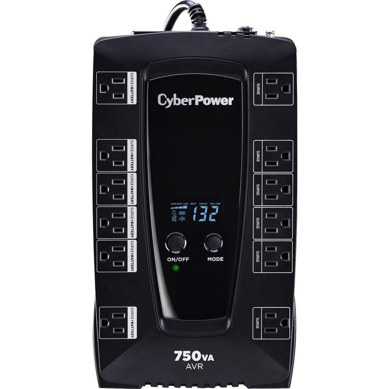 CyberPower AVRG750LCD Intelligent LCD UPS Systems - Thumbnail 2
