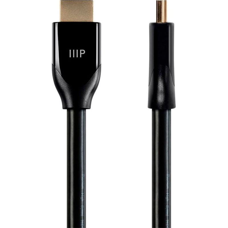 HIGH SPEED HDMI CABLE_ HDR_ 3FT - BLACK - Thumbnail 2