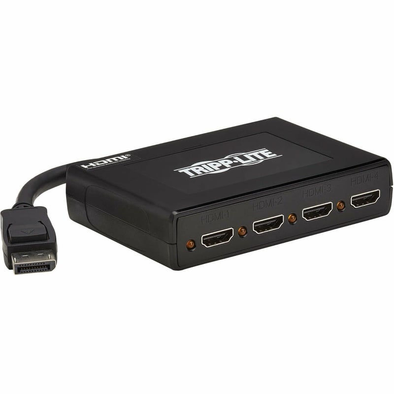 Eaton Tripp Lite Series 4-Port DisplayPort to HDMI Multi-Monitor Splitter, MST Hub, 4K 60 Hz, DP 1.2a, TAA - Thumbnail 1