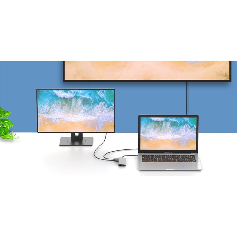 Adesso 9-in-1 USB-C Multi-Port Docking Station (TAA Compliant) - Thumbnail 3
