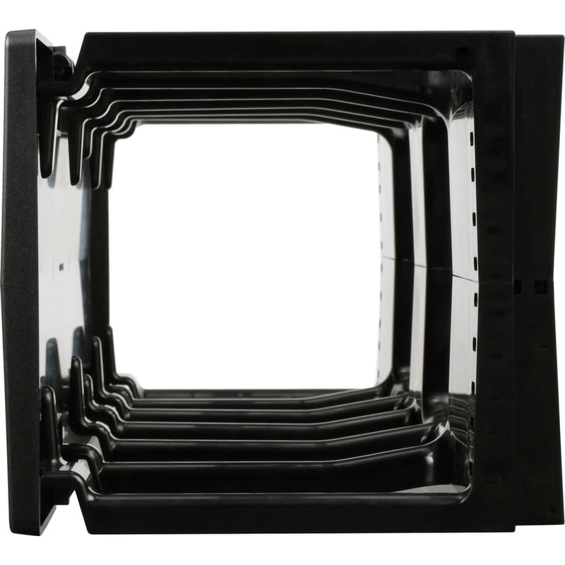 Panduit PatchRunner2 Horizontal Single Sided Manager, 4RU, Black - Thumbnail 4