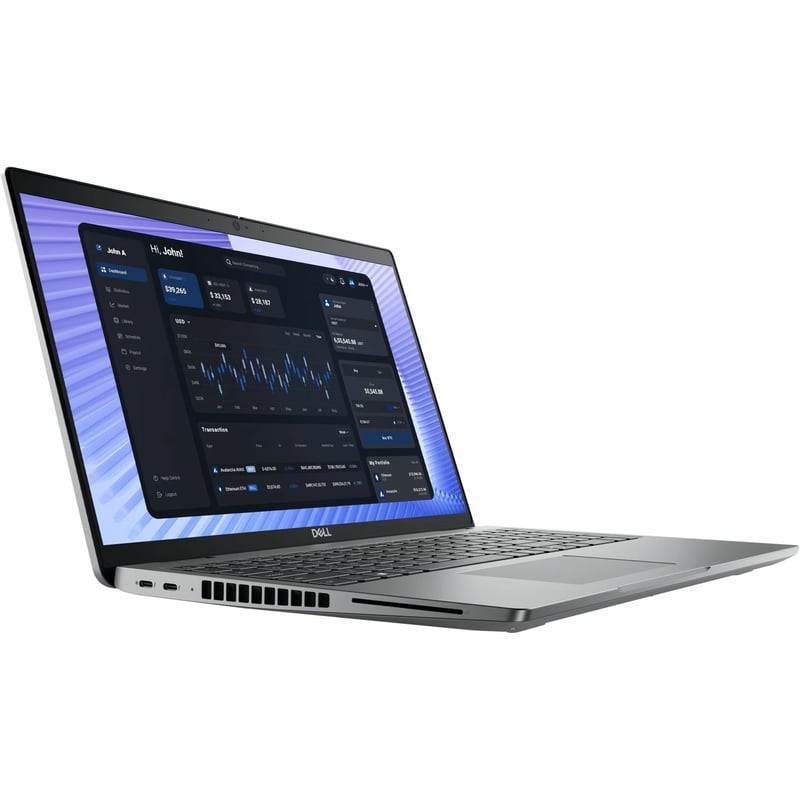 Dell Precision 3000 3590 15.6" Touchscreen Mobile Workstation - 4G - Full HD - 60 Hz - Intel Core Ultra 7 165H - vPro Technology - Intel Evo Platform - 32 GB - 512 GB SSD - English (US) Keyboard - Titan Gray - Thumbnail 1