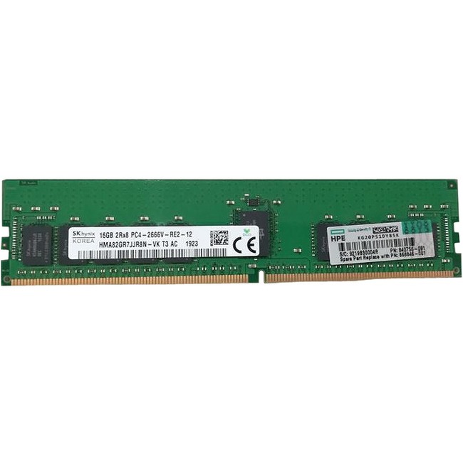 HPE 16GB DDR4 SDRAM Memory Module - Thumbnail 1