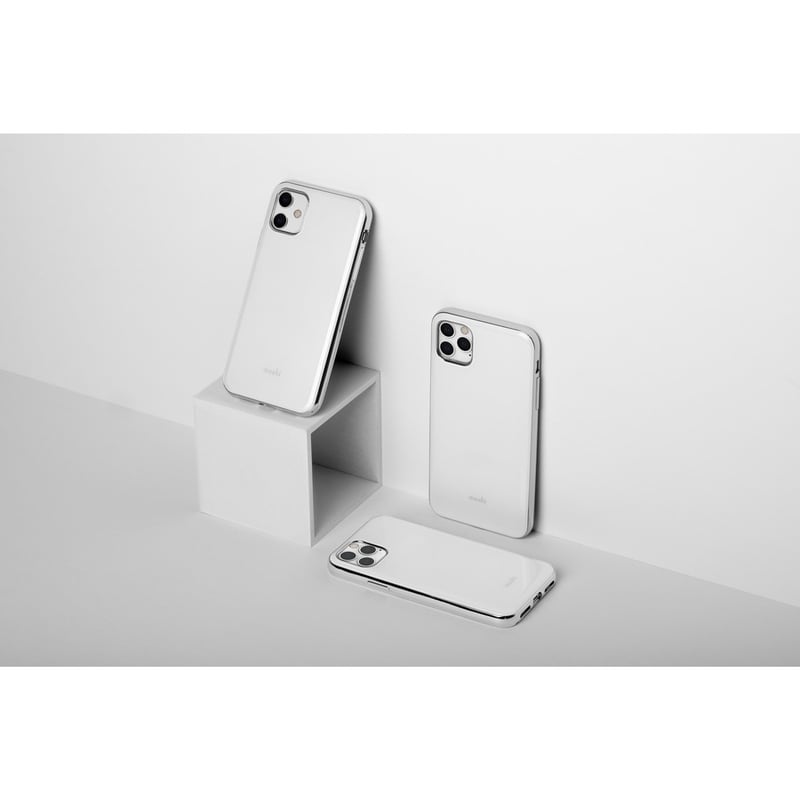 Moshi White iGlaze iPhone 11 Pro Max - Thumbnail 5